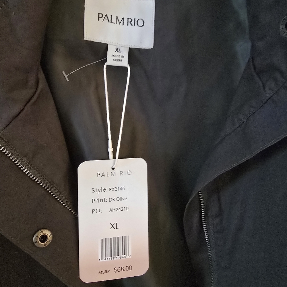 Palm Rio Dark Olive Jacket - Picture 2 of 8